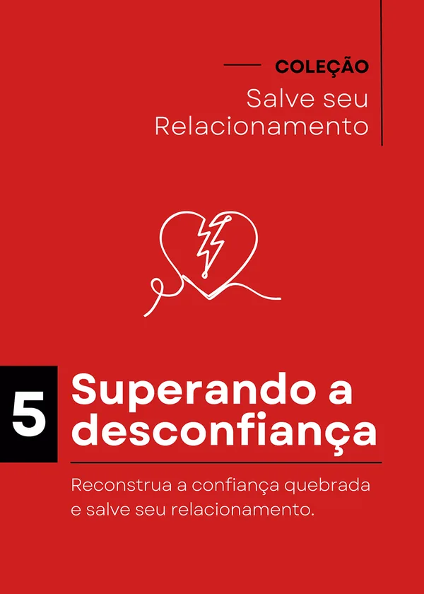 Capa do livro Superando a Desconfiança